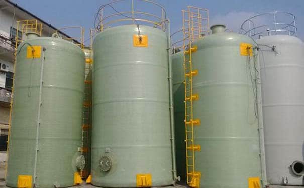 玻璃鋼罐體內部隔板斷了