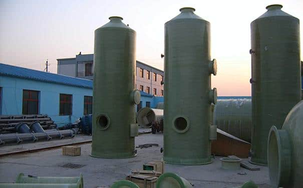 海口玻璃鋼脫硫塔制造商壽命長