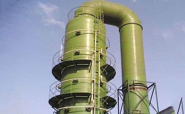 玻璃鋼脫硫塔怎么施工